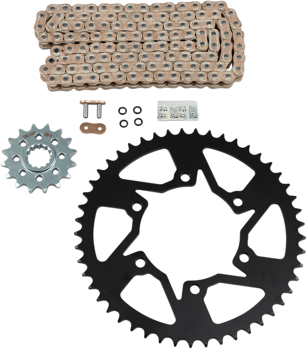 VORTEX 1230-1156 Chain and Sprocket Kit - HFRS - Gold - Yamaha YZF-R1