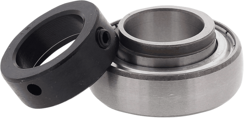 PARTS UNLIMITED 1242-0006 Single Bearing - 1 x 52 x 15 - 21.25 Width with Sleeve — image 2 of 2