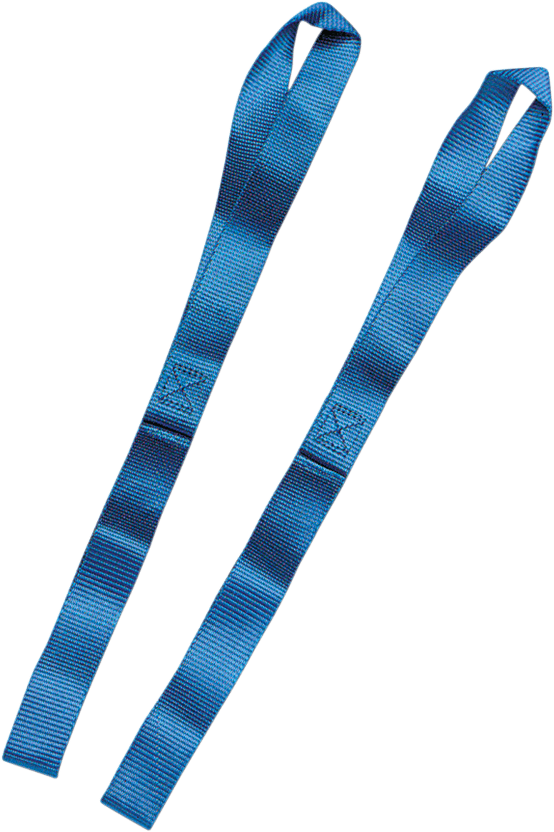 PARTS UNLIMITED 13-0003 Tie-Down Extensions - 1" x 1.5' - Blue
