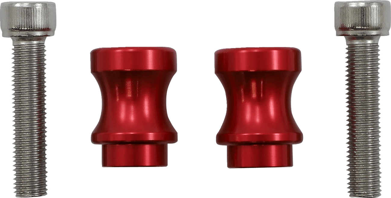 VORTEX 1303-0015 Swingarm Spool - 10 mm - Red