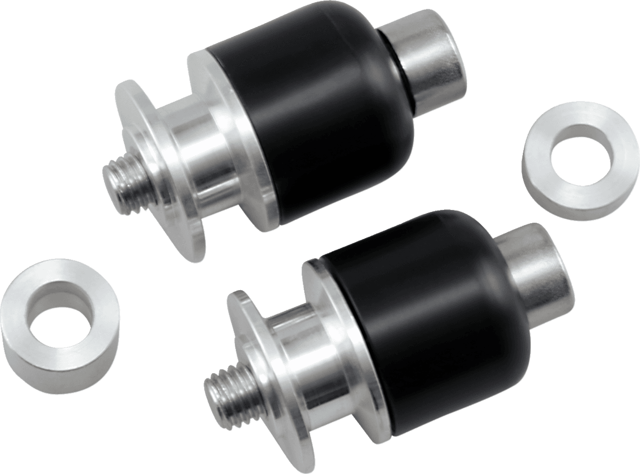 PINGEL 1303-0080 Swingarm Spool Slider - Black - Kawasaki