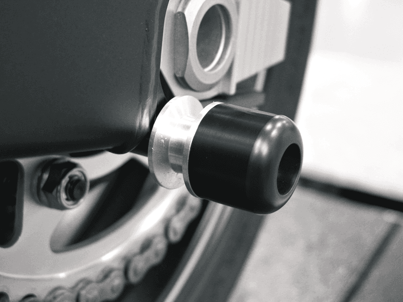 PINGEL 1303-0081 Swingarm Spool Slider - Black - Yamaha — image 2 of 2