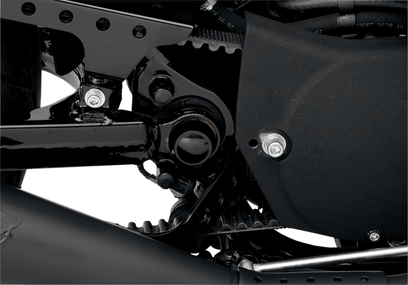 DRAG SPECIALTIES 1303-0201 Swingarm Pivot Bolt Cover - Gloss Black — image 2 of 2