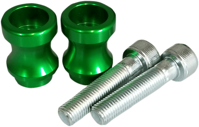 VORTEX 1303-0312 Swingarm Spool - 10 mm - Green
