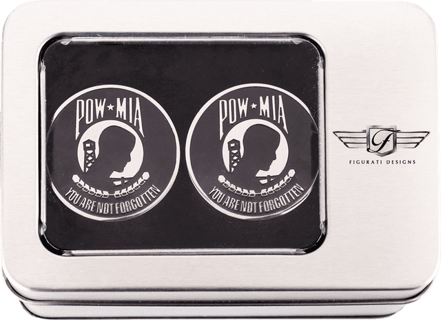 FIGURATI DESIGNS 1303-0367 Swing Arm Covers - POW MIA - Custom — image 3 of 5