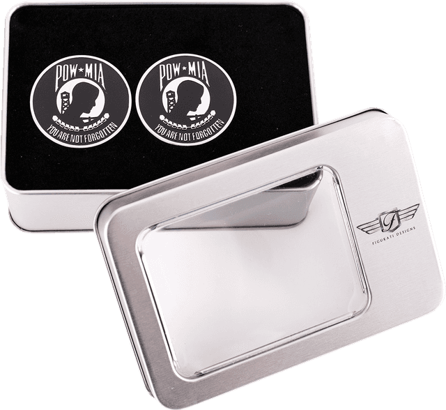 FIGURATI DESIGNS 1303-0367 Swing Arm Covers - POW MIA - Custom — image 4 of 5