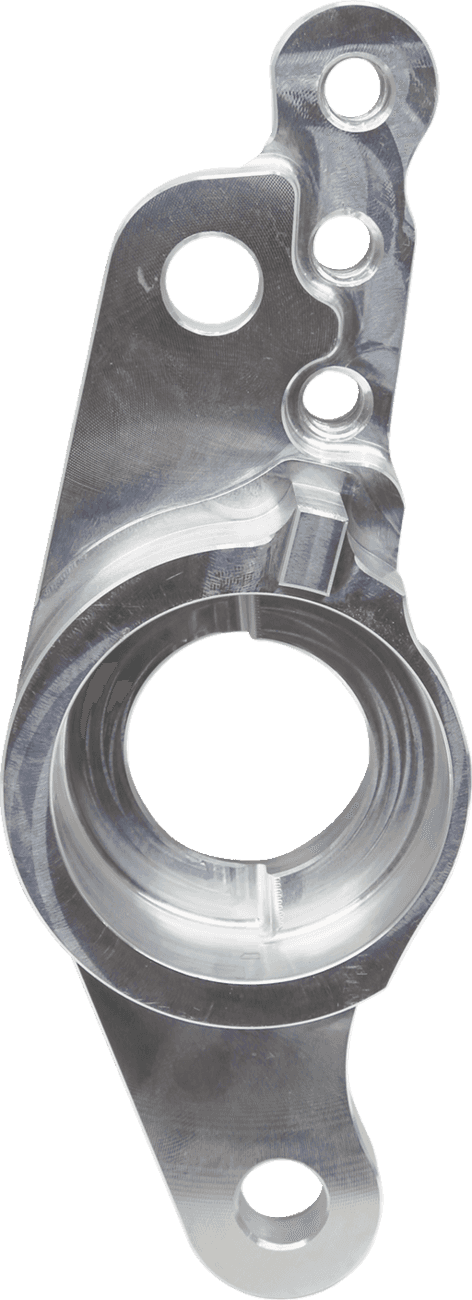 ALLOY ART 1303-0393 Swingarm Pivot Block - Rear - Raw Machined — image 2 of 2