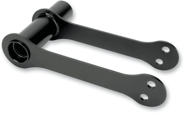 BARON 1304-0185 Shock Drop Bracket Lowering Kit - Rear - Lowers 1"-2" - Black