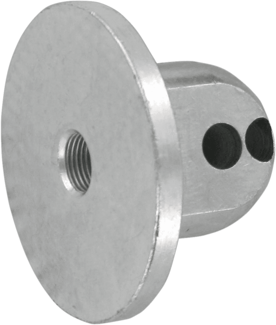 BARON 1304-0189 Shock Drop Bracket Lowering Kit - Rear - Lowers 1.50"-2.50" - Silver