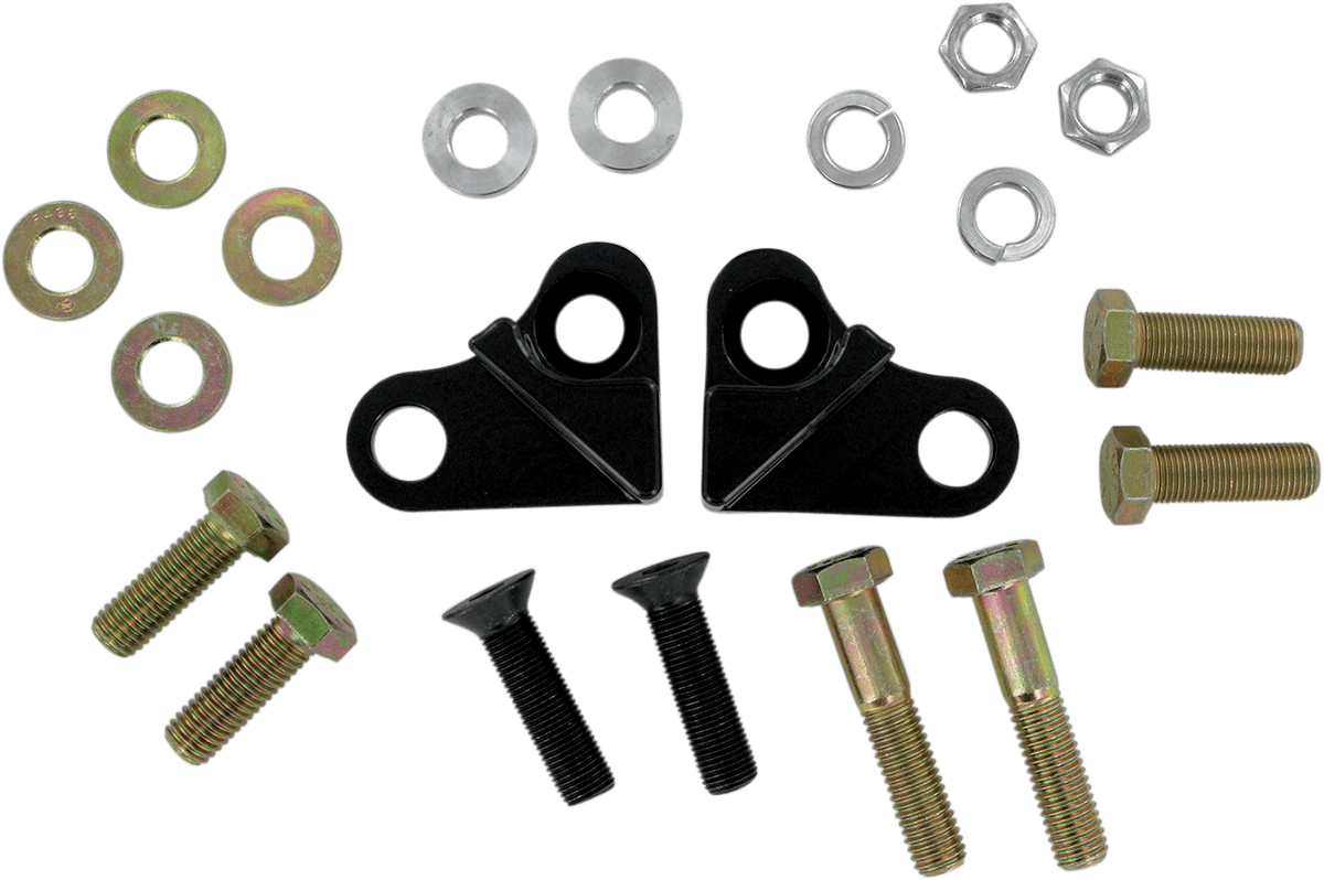 LA CHOPPERS 1304-0208 Lowering Kit - Rear - Lowers 1.5" - Black Powder Coated - '85-'96 FL