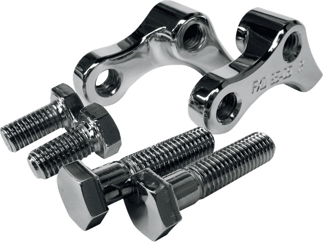 LA CHOPPERS 1304-0298 Lowering Kit - Rear - Lowers 1" - Chrome - '95-'05 FXD