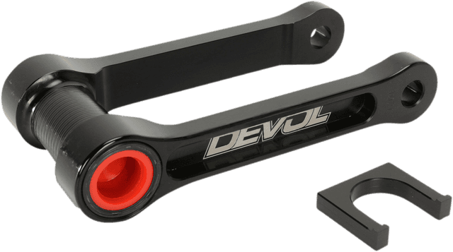 DEVOL 1304-0662 Lowering Link - Lowers 1.25" - Black - Kawasaki