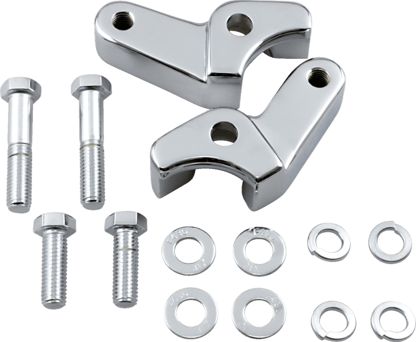 LA CHOPPERS 1304-0941 Lowering Kit - Rear - Chrome - '18+ FL — image 1 of 2