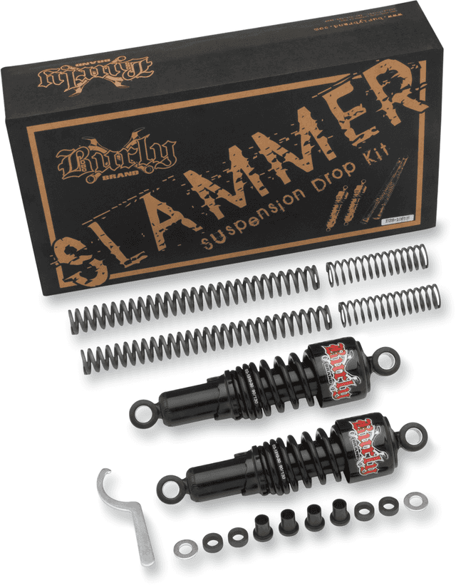 BURLY BRAND 1310-0572 Suspension Kit - Slammer - Black - '04 - '15 XL — image 2 of 2