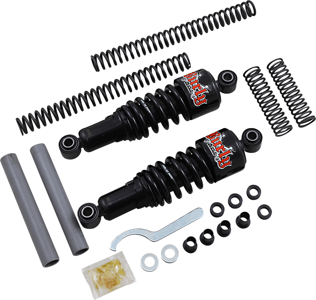 BURLY BRAND 1310-0572 Suspension Kit - Slammer - Black - '04 - '15 XL