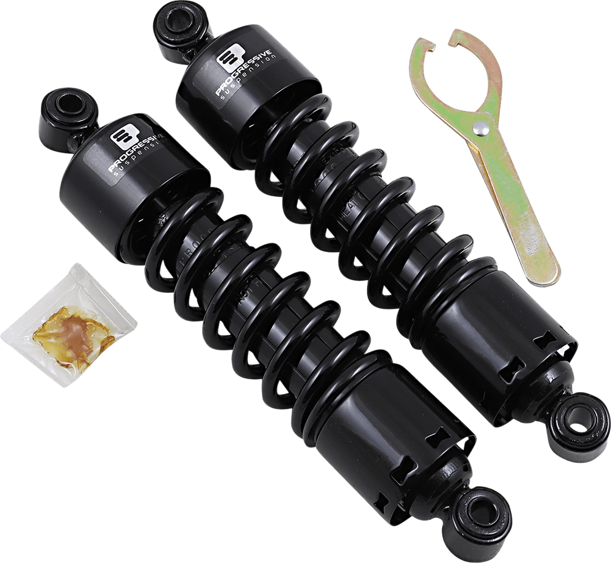 PROGRESSIVE SUSPENSION 1310-0661 412 Series Shock - 12.5" - Standard - Black - FXD