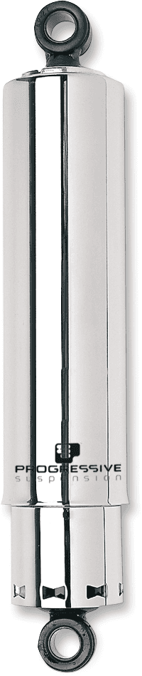PROGRESSIVE SUSPENSION 1310-0662 412 Series Shock - 11" - Standard - Chrome - FL/FX
