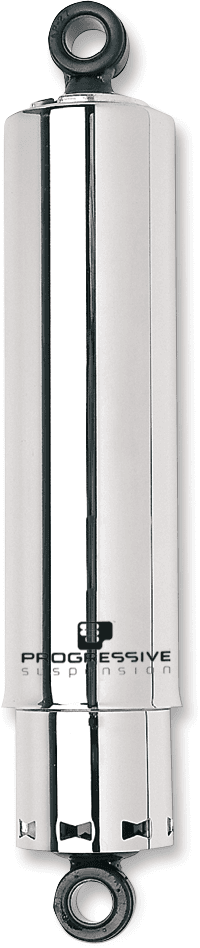 PROGRESSIVE SUSPENSION 1310-0662 412 Series Shock - 11" - Standard - Chrome - FL/FX
