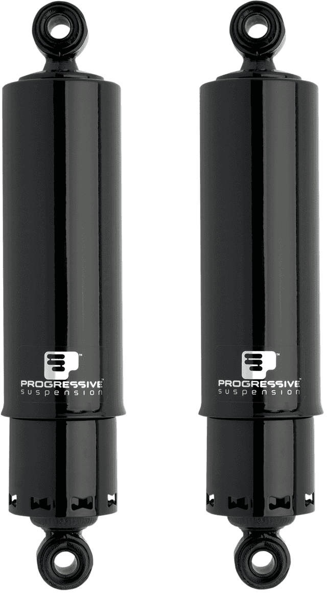 PROGRESSIVE SUSPENSION 1310-0705 412 Series Shock - 12" - Standard/Heavy Duty - Black - FXD