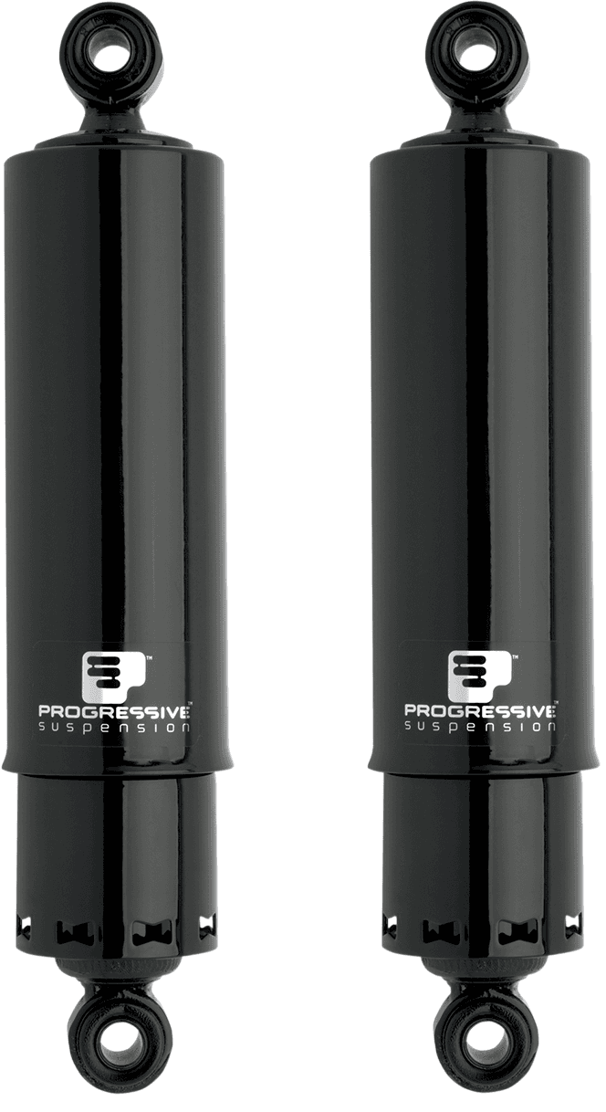 PROGRESSIVE SUSPENSION 1310-0705 412 Series Shock - 12" - Standard/Heavy Duty - Black - FXD