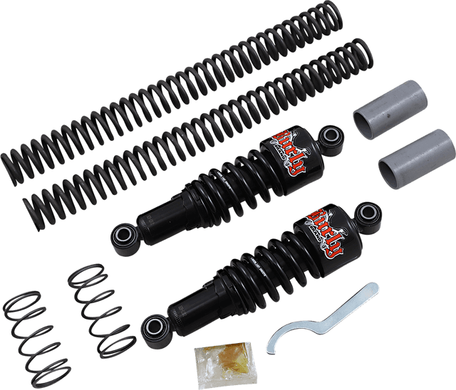 BURLY BRAND 1310-0931 Suspension Kit - Slammer - Black - FXD — image 1 of 2