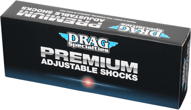 DRAG SPECIALTIES SHOCKS 1310-1193 Premium Ride-Height Adjustable Shocks - 12" - Standard - Chrome — image 3 of 4