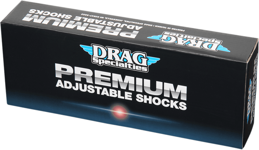 DRAG SPECIALTIES SHOCKS 1310-1193 Premium Ride-Height Adjustable Shocks - 12" - Standard - Chrome — image 3 of 4