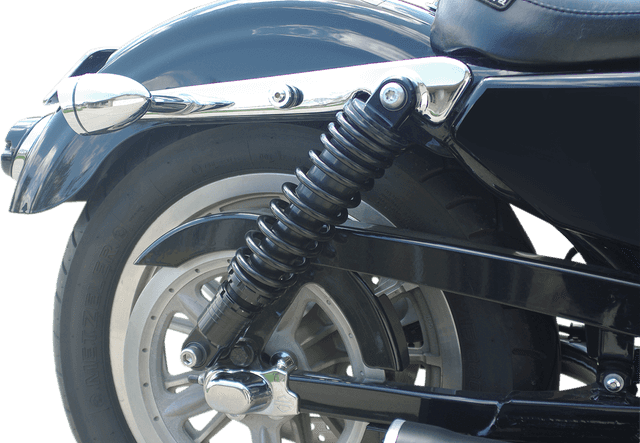 DRAG SPECIALTIES SHOCKS 1310-1196 Premium Ride-Height Adjustable Shocks - 13" - Standard - Black — image 3 of 4