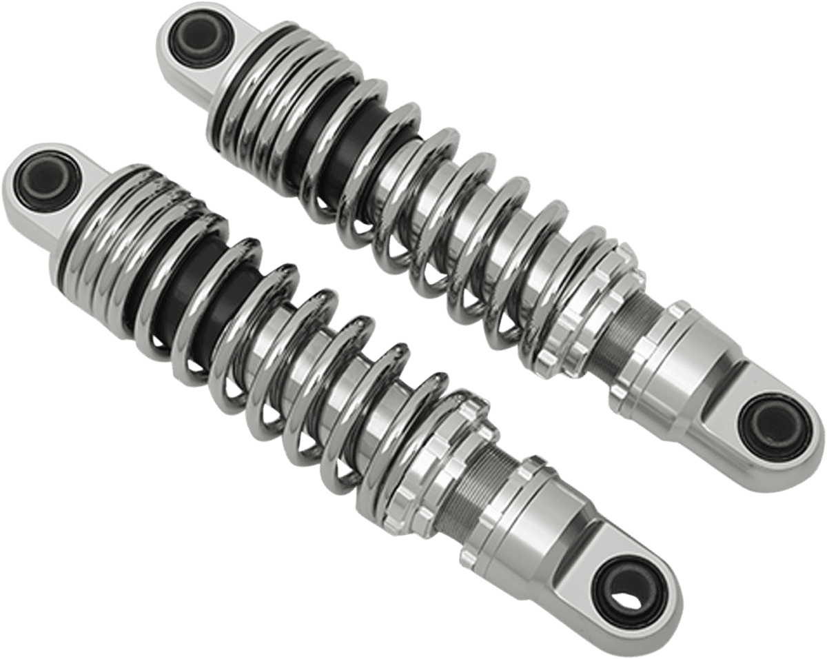 DRAG SPECIALTIES SHOCKS 1310-1197 Premium Ride-Height Adjustable Shocks - 11" - Standard - Chrome
