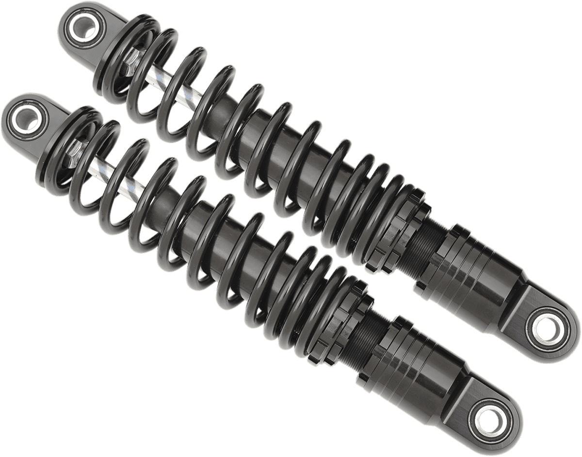 DRAG SPECIALTIES SHOCKS 1310-1208 Premium Ride-Height Adjustable Shocks - 13" - Standard - Black