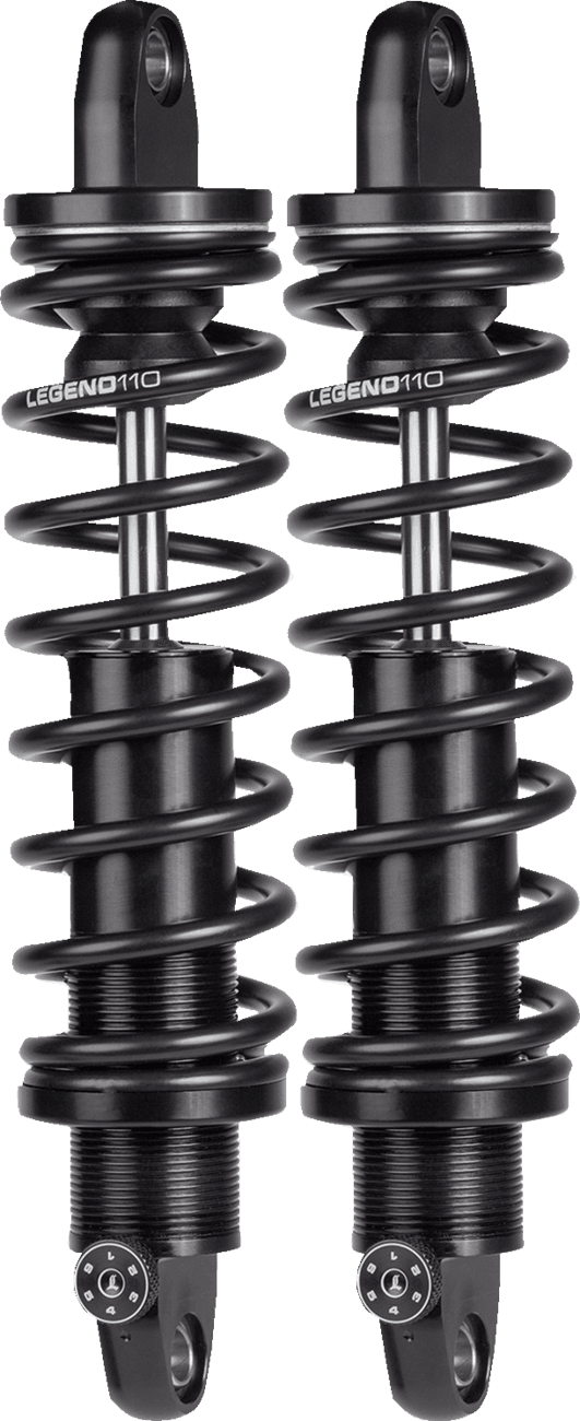 LEGEND SUSPENSION 1310-1210 REVO-A Shocks - 13" - Black - Heavy-Duty - Tri Glide '09+ — image 2 of 2