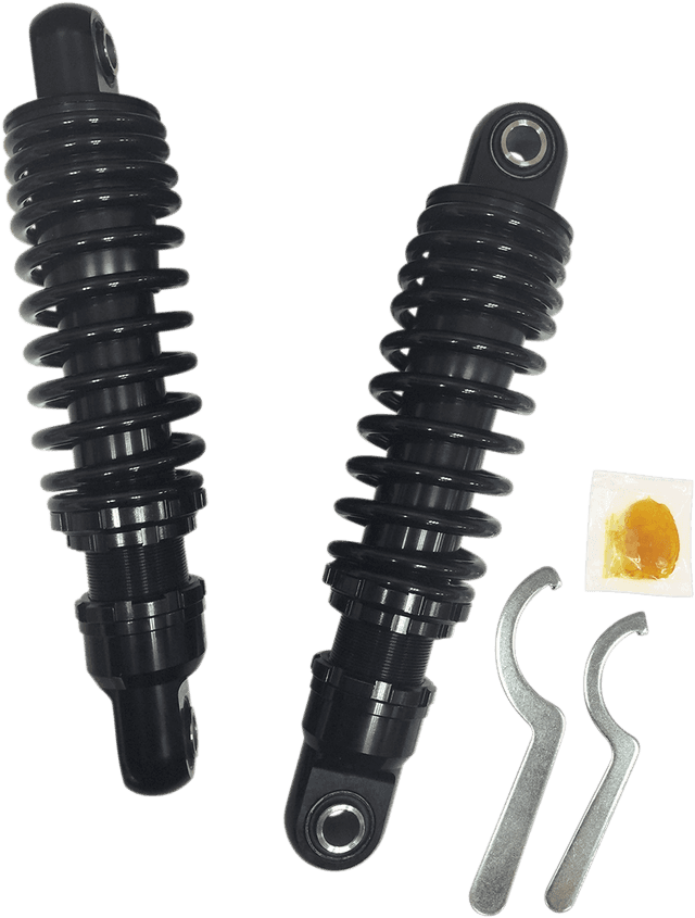DRAG SPECIALTIES SHOCKS 1310-1662 Premium Shock - 10.5" - Black