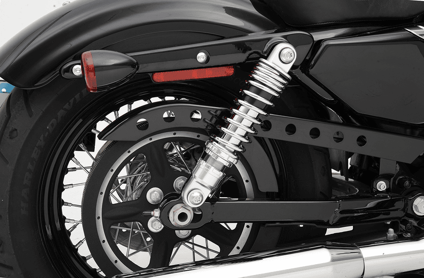 DRAG SPECIALTIES SHOCKS 1310-1829 Premium Ride-Height Adjustable Shocks - 12.5" - Standard - Chrome — image 2 of 2