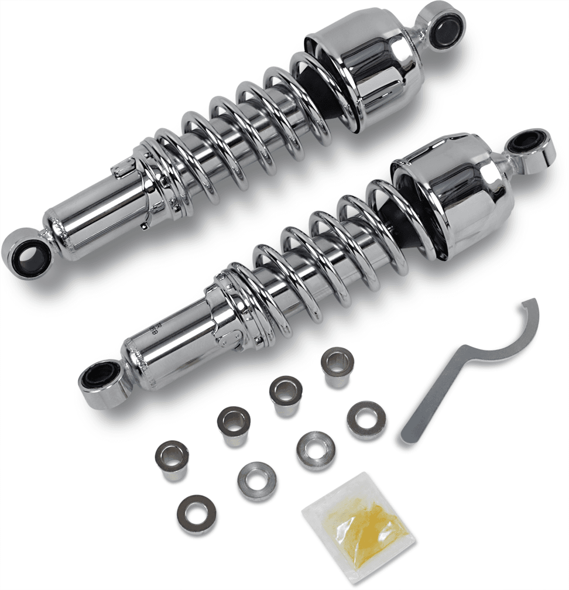 DRAG SPECIALTIES SHOCKS 1310-1835 Replacement Shock Absorbers - 12.5" - Chrome