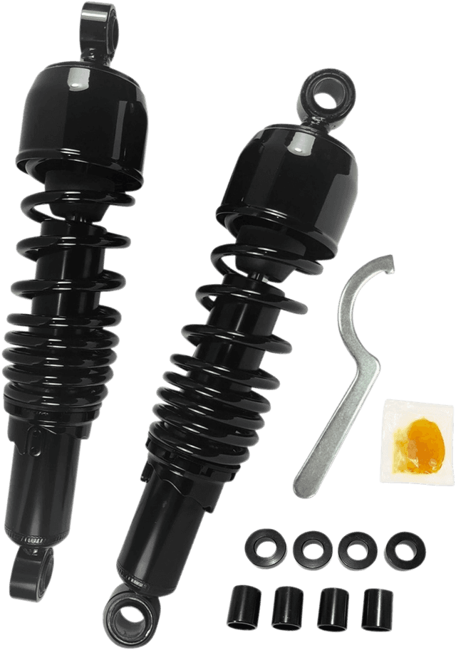 DRAG SPECIALTIES SHOCKS 1310-1836 Replacement Shock Absorbers - 12.5" - Black