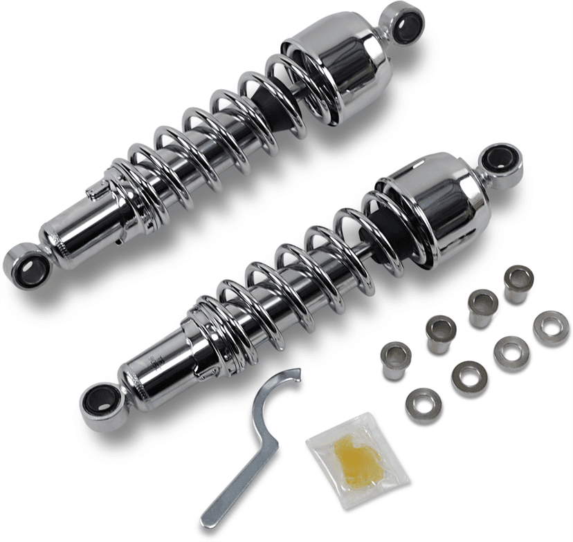 DRAG SPECIALTIES SHOCKS 1310-1837 Replacement Shock Absorbers - 13" - Chrome