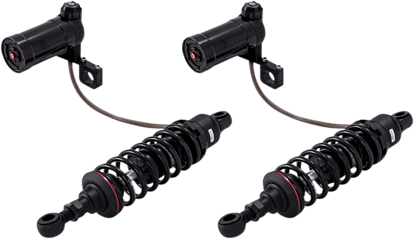 PROGRESSIVE SUSPENSION 1310-1873 990 Series Shocks with Remote Reservoir - 12" - Black - Standard