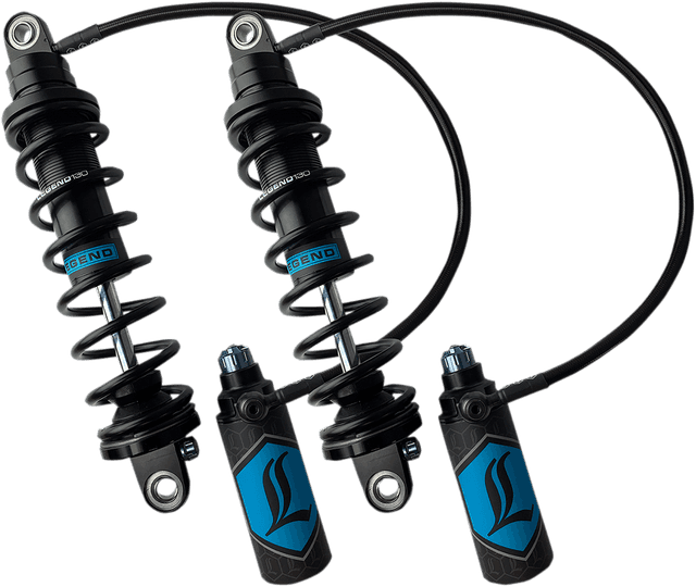LEGEND SUSPENSION 1310-1887 REVO ARC Remote Reservoir Shocks - 13" - Heavy Duty - Black — image 2 of 4
