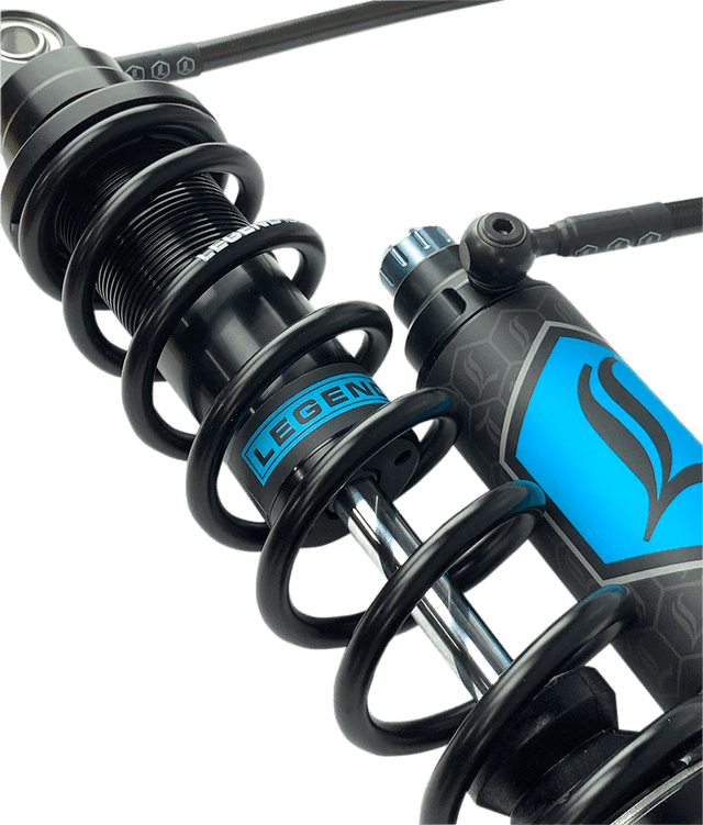 LEGEND SUSPENSION 1310-1887 REVO ARC Remote Reservoir Shocks - 13" - Heavy Duty - Black — image 3 of 4