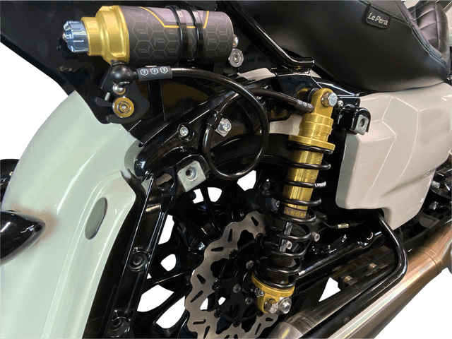LEGEND SUSPENSION 1310-1902 REVO ARC Remote Reservoir Shocks - 13" - Standard - Gold — image 2 of 2