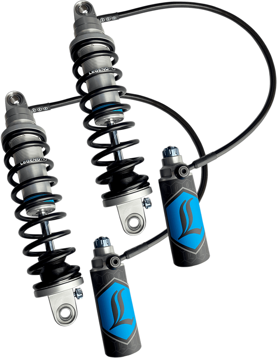 LEGEND SUSPENSION 1310-1934 REVO ARC Remote Reservoir Shocks - 13" - Standard - Clear