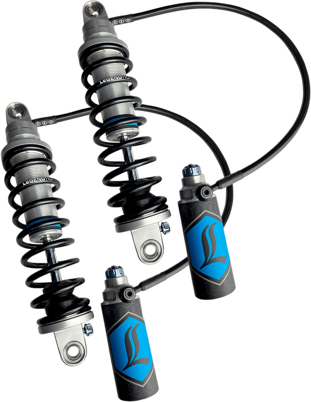 LEGEND SUSPENSION 1310-1936 REVO ARC Remote Reservoir Shocks - 14" - Standard - Clear