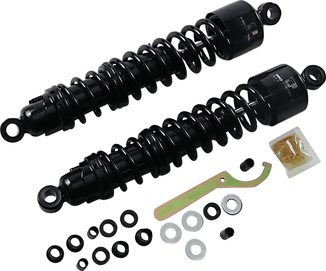 PROGRESSIVE SUSPENSION 1310-1953 413 Series Shock - 15" - Black - Heavy Duty