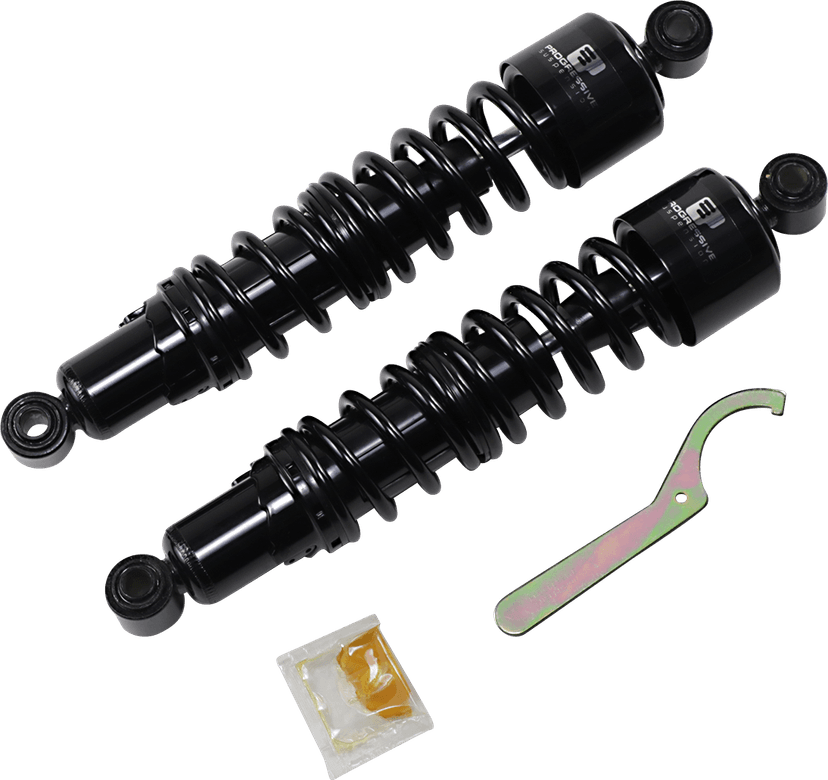 PROGRESSIVE SUSPENSION 1310-1961 412 Series Shock - 14" - Standard - Black - FXD