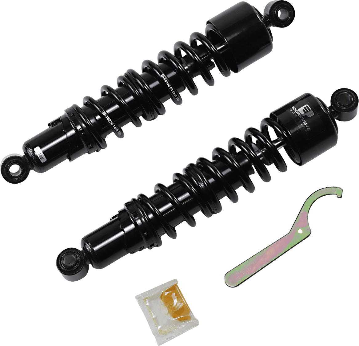 PROGRESSIVE SUSPENSION 1310-1962 412 Series Shock - 14" - Heavy Duty - Black - FXD