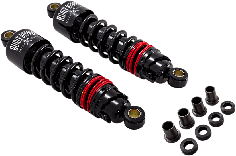 BURLY BRAND 1310-1966 Slammer Plus Shocks - 10.5" - Black - FLH — image 2 of 2