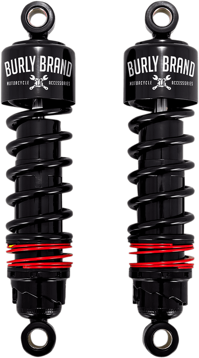 BURLY BRAND 1310-1966 Slammer Plus Shocks - 10.5" - Black - FLH — image 1 of 2