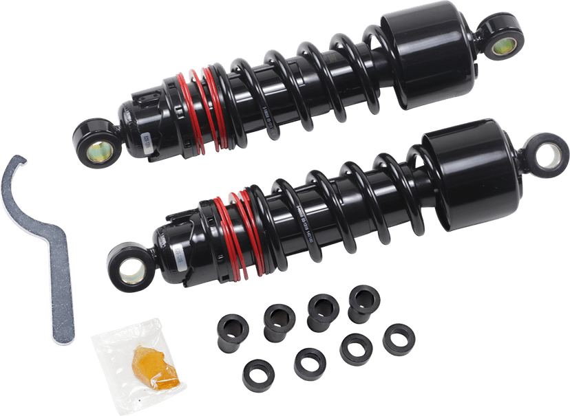 BURLY BRAND 1310-1968 Slammer Plus Shocks - 10.5" - Black - XL