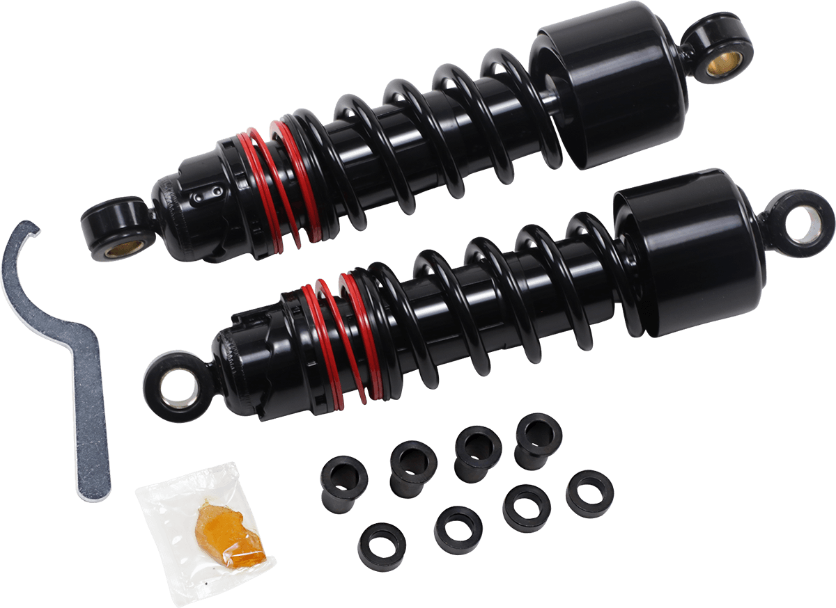 BURLY BRAND 1310-1970 Slammer Plus Shocks - 10.5" - Black - XL