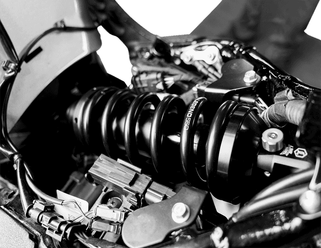 LEGEND SUSPENSION 1310-2250 REVO-A Mono Shock - 13" - Heavy Duty - M-Eight Softail Models — image 4 of 4